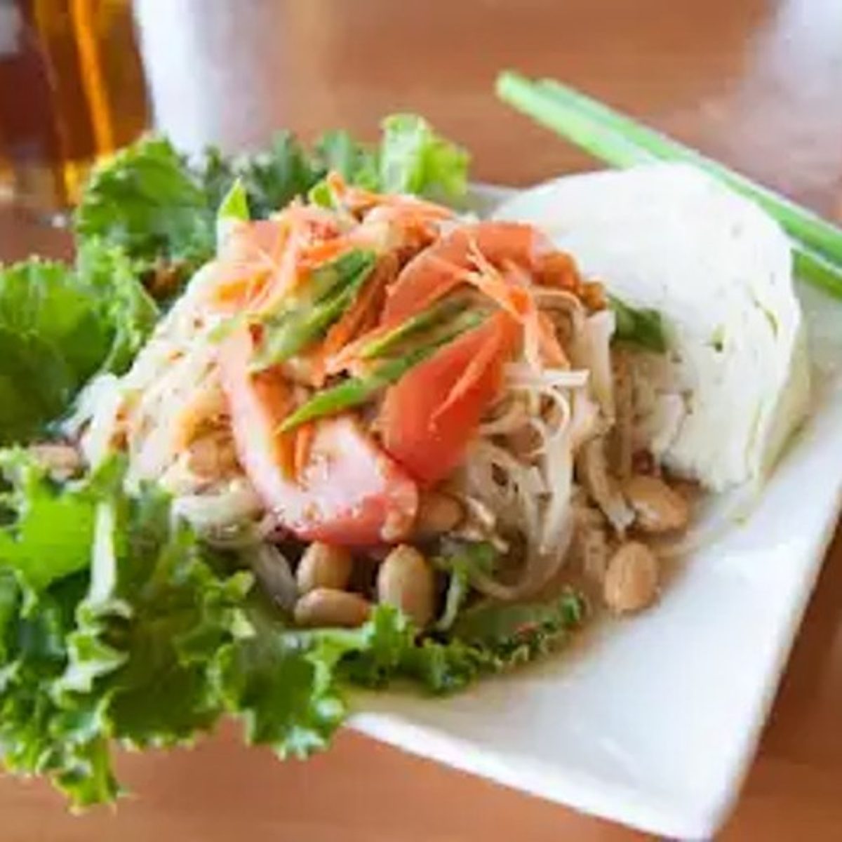 Thai Papaya Salad ส้มตำ