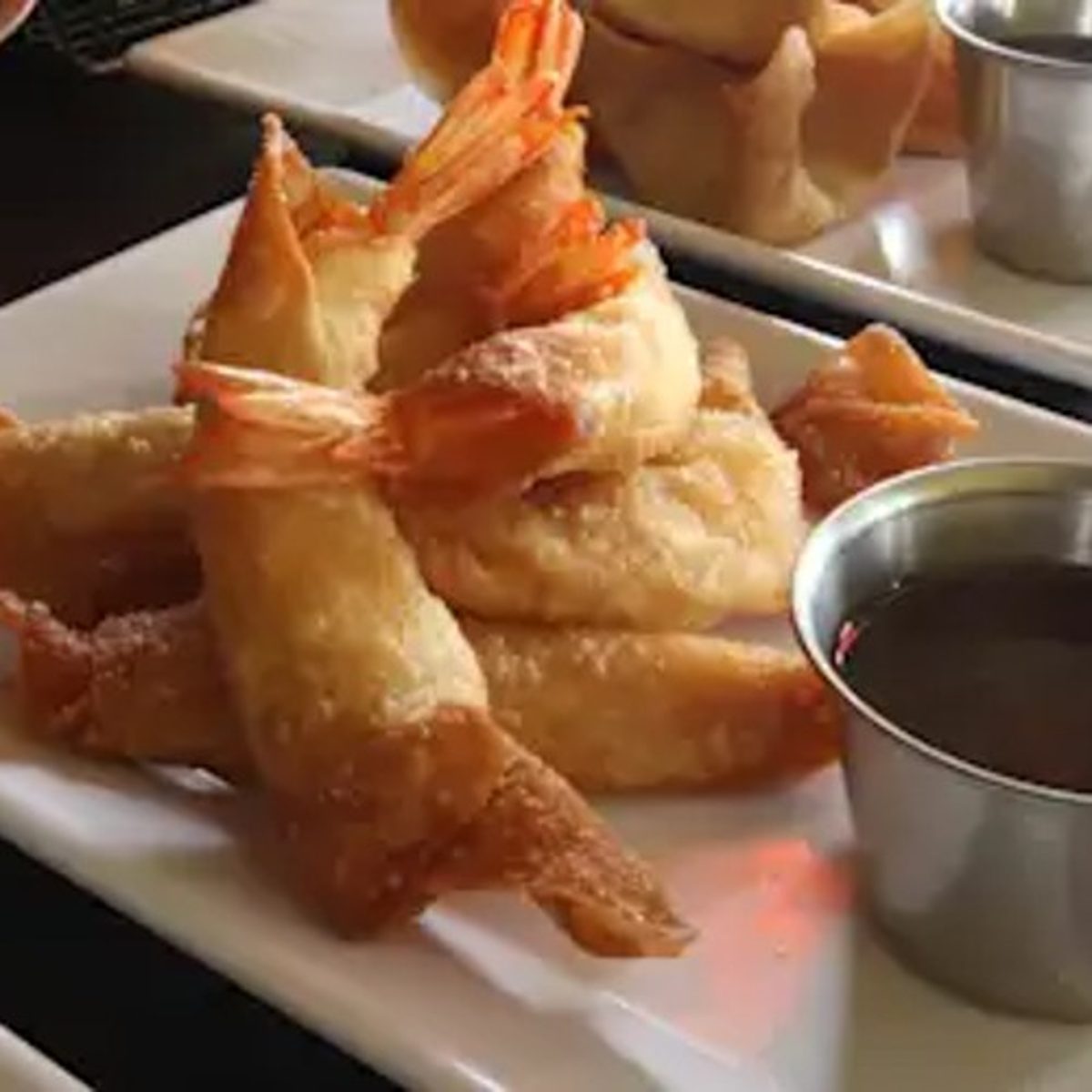 Shrimp in the Blanket เกี๊ย กี๊ วกุ้ง กุ้ ทอด
