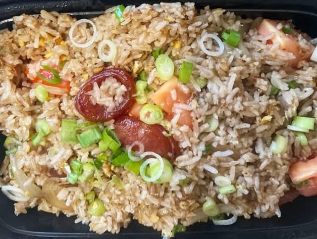 Chinese Sausage Fried Rice ขาวผัดผั กุนกุ เชียชีง
